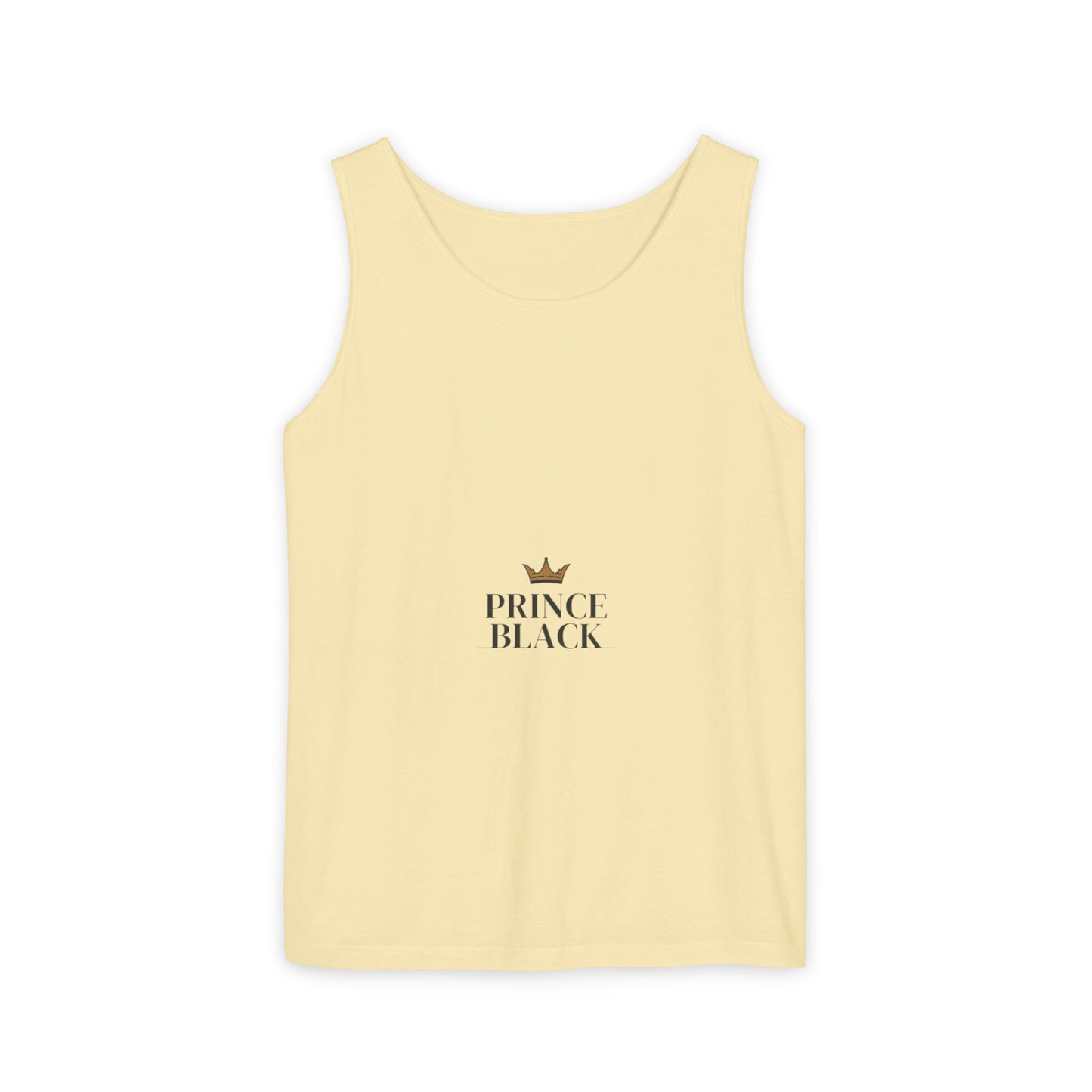 Stylish Unisex Tank Top - 'Prince Black' Design