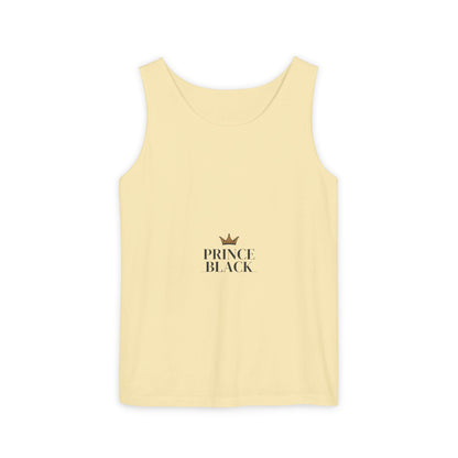 Stylish Unisex Tank Top - 'Prince Black' Design