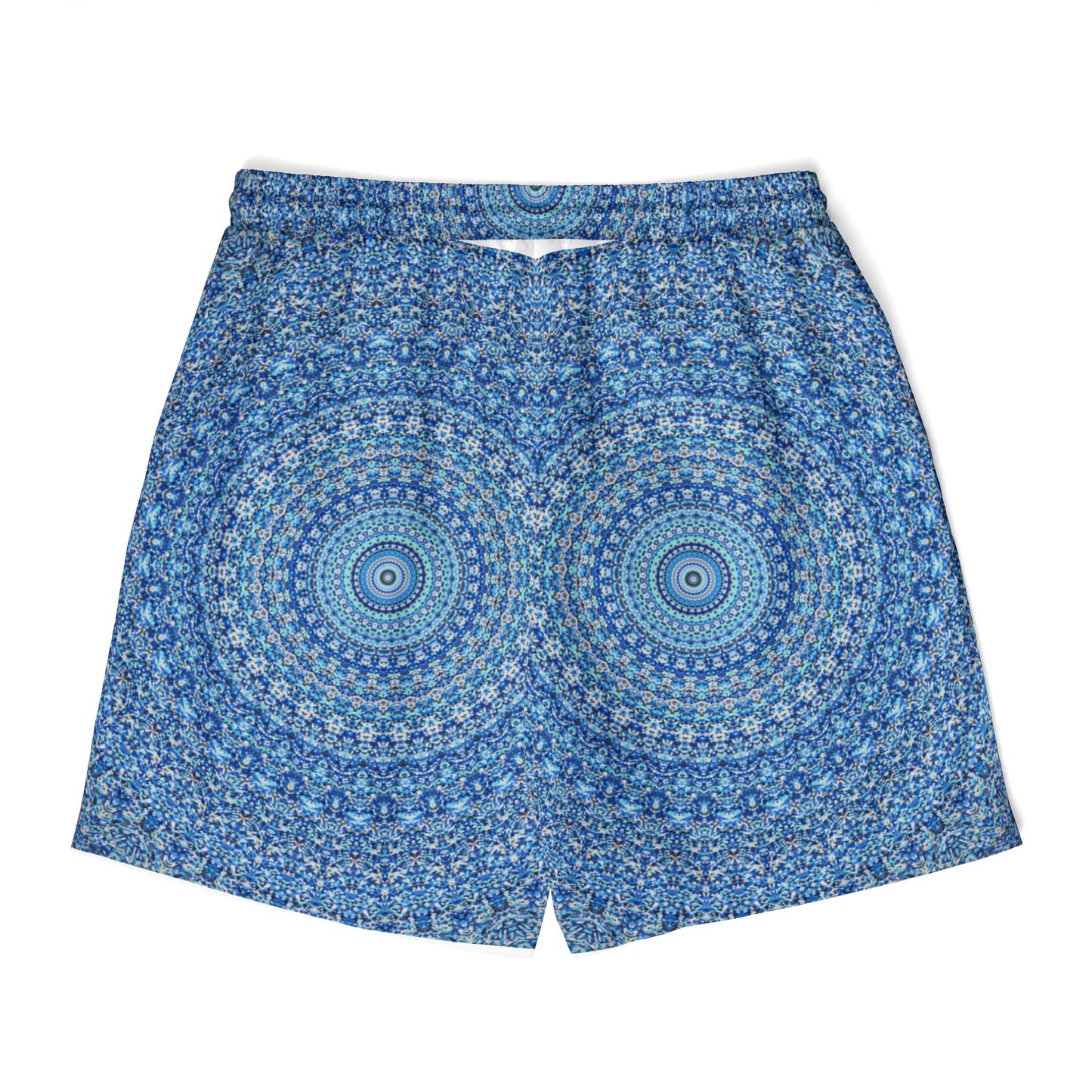 Mandala Pattern Unisex Swim Shorts - Vibrant Summer Beachwear