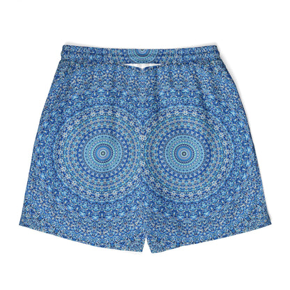 Mandala Pattern Unisex Swim Shorts - Vibrant Summer Beachwear