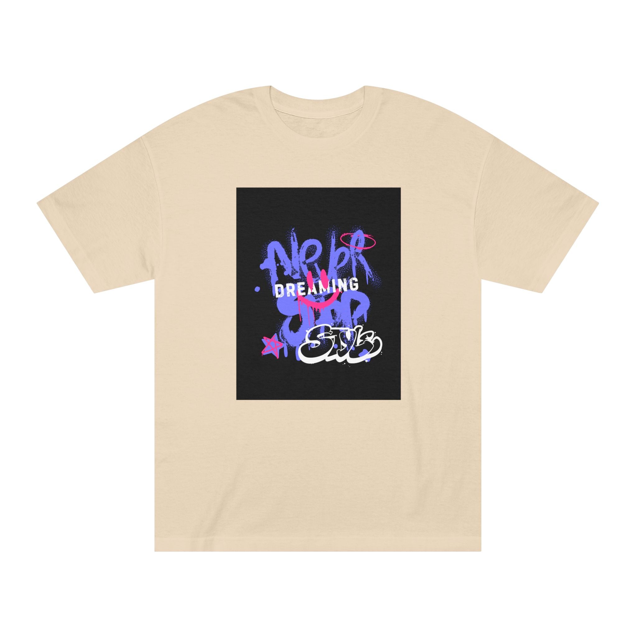 Unisex Classic Tee - 'Never Stop Dreaming' Graphic T-Shirt for Inspirational Style