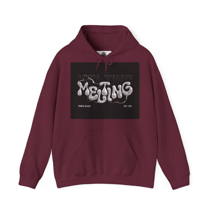 Melting Graphic Unisex Hoodie - Cozy Streetwear Essential