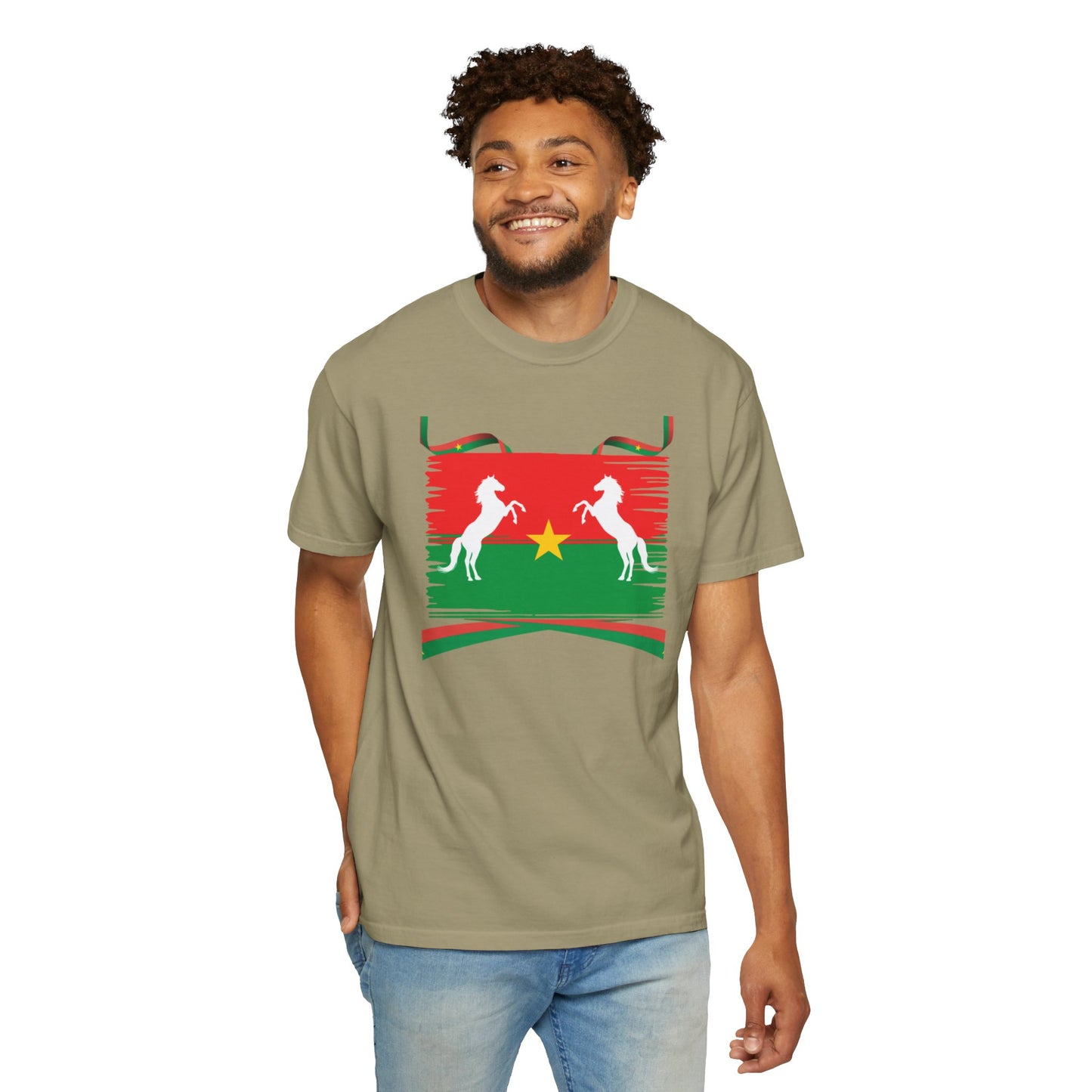 Burkina Faso T-Shirt with Cameroonian Flag Design – Celebrate Your Heritage!