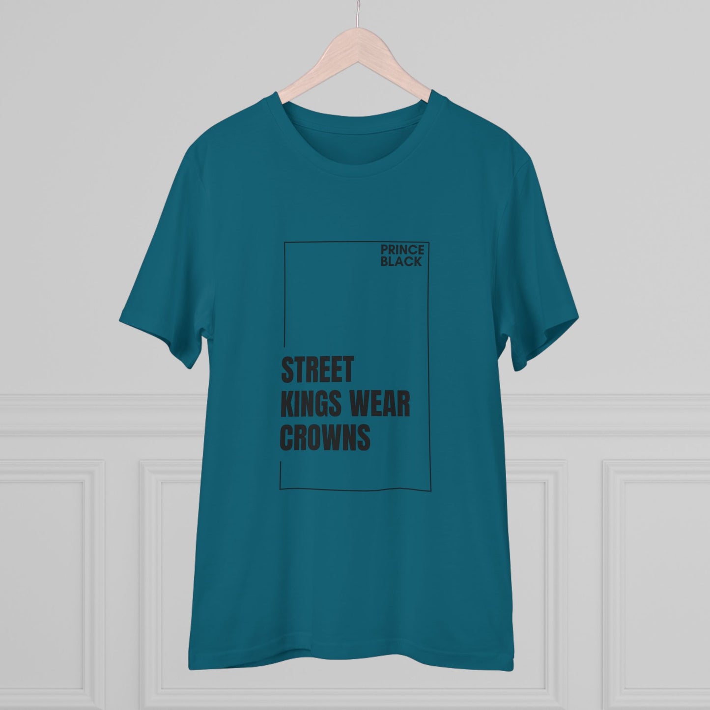 Street Kings Wear Crowns Organic Unisex T-Shirt - Bold Graphic Tee