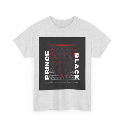 Heavy Cotton Tee - Stay Real Stay Humble Graphic Shirt