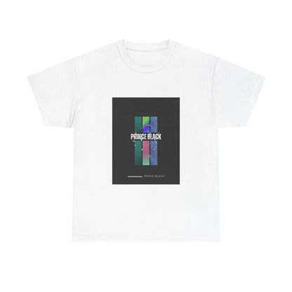 Heavy Cotton Tee - Vibrant 'PRINCE BLACK' Graphic Tee for Music Lovers