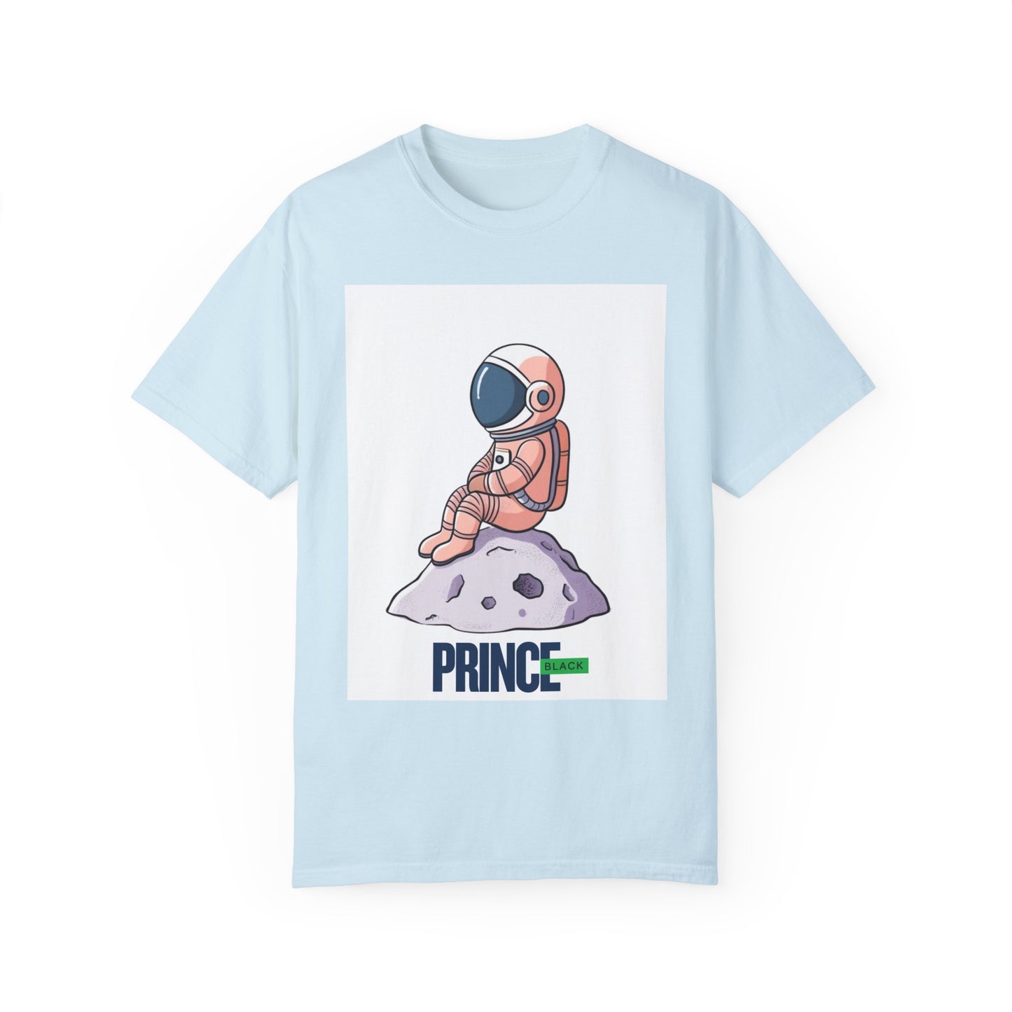 Cosmic Adventure T-shirt - Unisex Garment-Dyed Tee with Astronaut Design