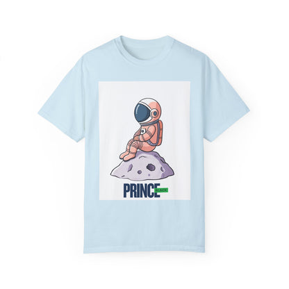 Cosmic Adventure T-shirt - Unisex Garment-Dyed Tee with Astronaut Design