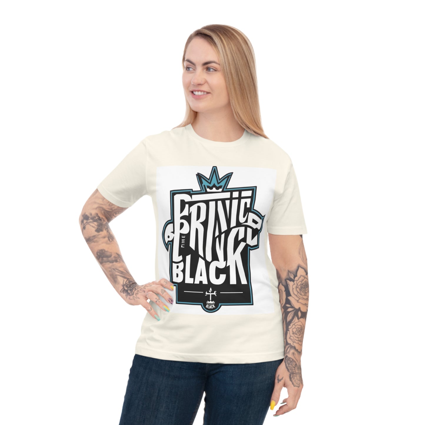 Unisex Classic Jersey T-shirt - "Prince in Black" Graphic Tee