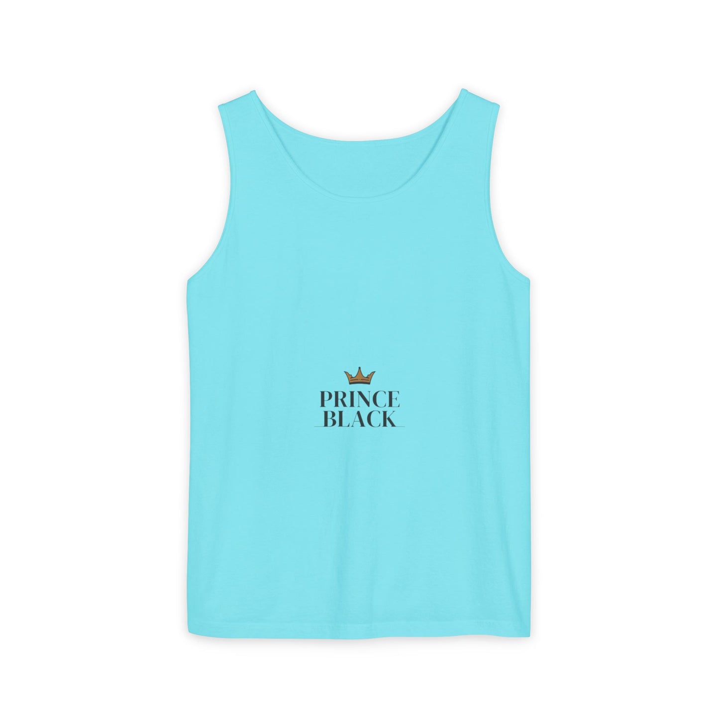 Stylish Unisex Tank Top - 'Prince Black' Design