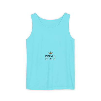 Stylish Unisex Tank Top - 'Prince Black' Design