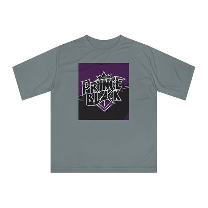 Unisex Zone Performance T-Shirt - Prince Black Graphic Tee for Sports & Casual Wear