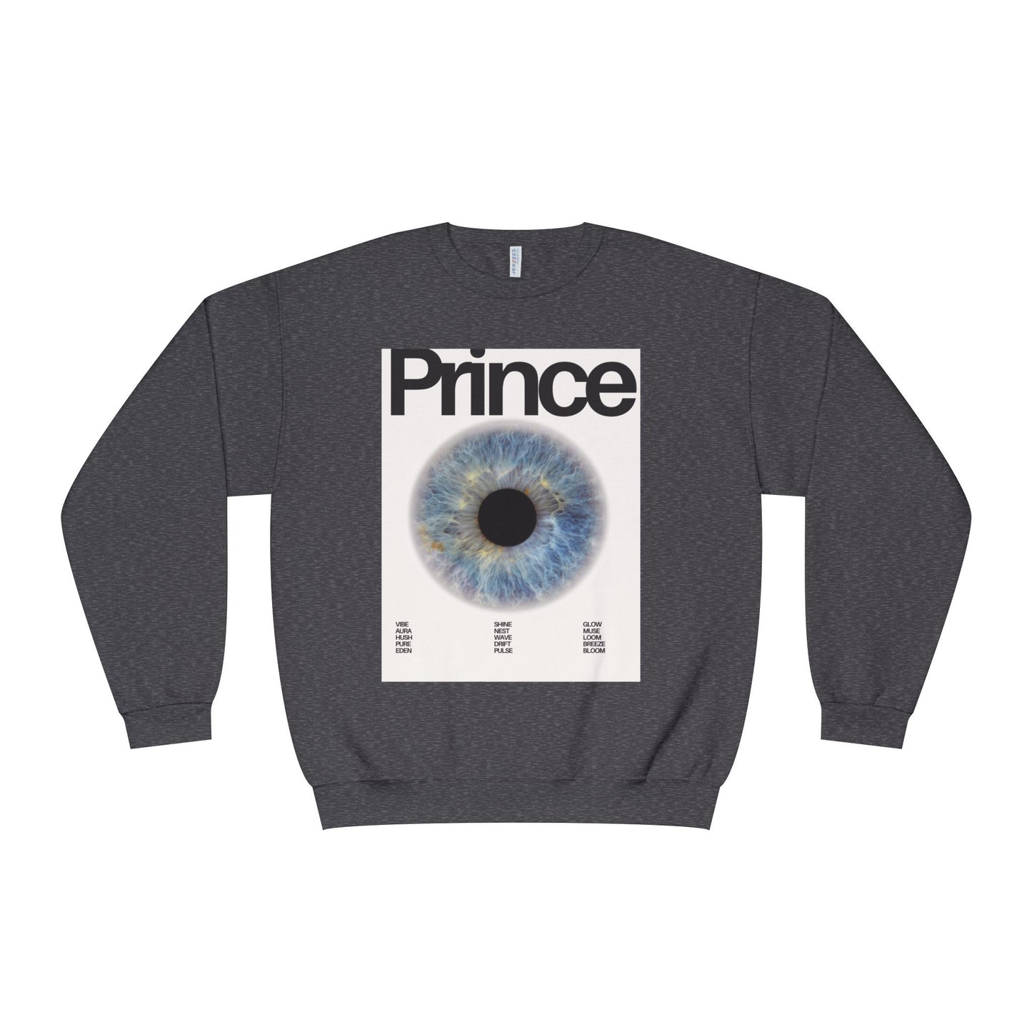 Prince Eye Graphic Unisex Crewneck Sweatshirt | Cozy Fashion for Music Lovers
