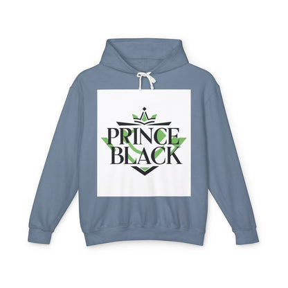 Lightweight Hooded Sweatshirt - 'Prince Black' Graphic Design
