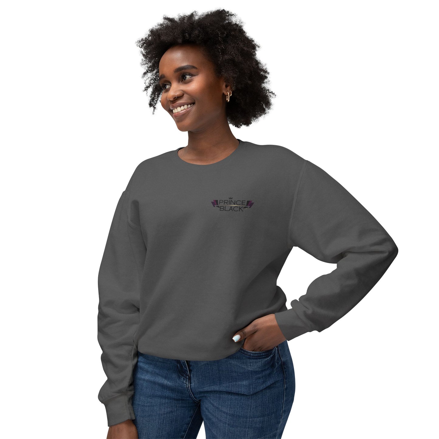 Inspirational Success Mindset Unisex Lightweight Crewneck Sweatshirt