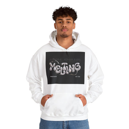 Melting Graphic Unisex Hoodie - Cozy Streetwear Essential