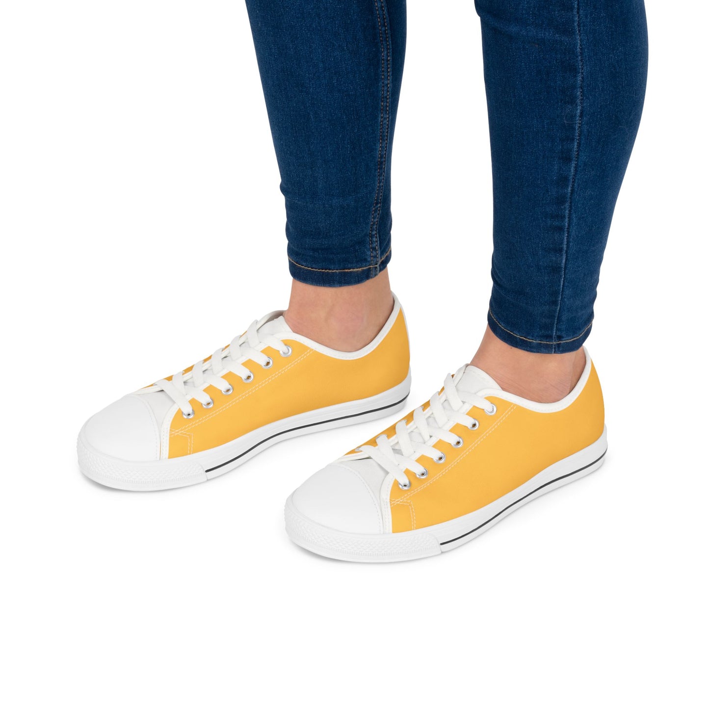 Sunny Vibe Women's Low Top Sneakers - Casual and Comfortable Footwear for Everyday Wear