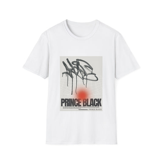 Unisex Softstyle T-Shirt - Trendy Graphic Tee with 'Prince Black' Design