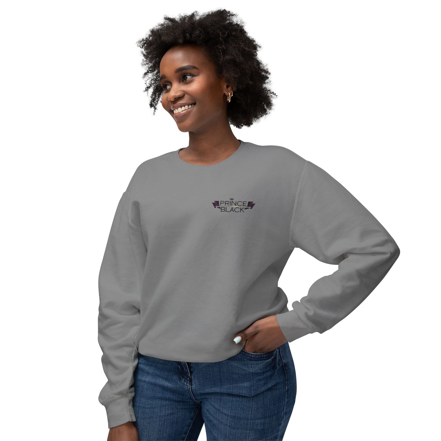 Inspirational Success Mindset Unisex Lightweight Crewneck Sweatshirt