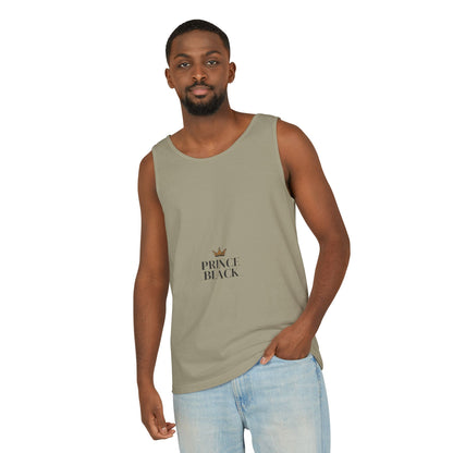 Stylish Unisex Tank Top - 'Prince Black' Design