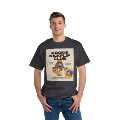 Cookie Kickflip Club T-Shirt - Fun Skateboarding Tee for Kids & Teens