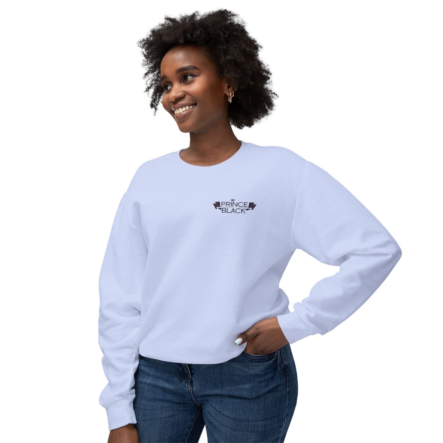 Inspirational Success Mindset Unisex Lightweight Crewneck Sweatshirt