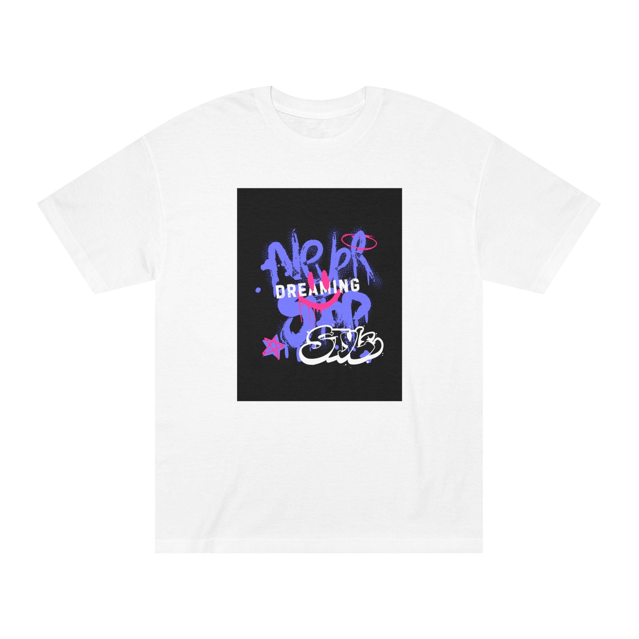 Unisex Classic Tee - 'Never Stop Dreaming' Graphic T-Shirt for Inspirational Style