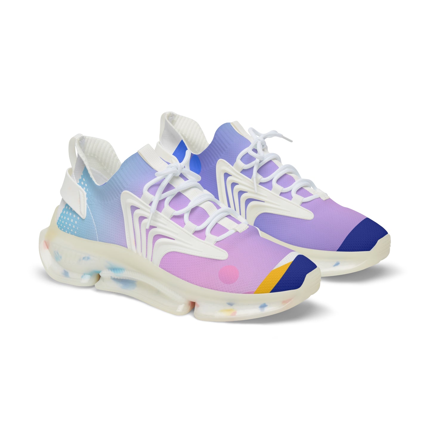 Bold Men's Mesh Sneakers - Colorful &amp; Comfortable Athletic Footwear 