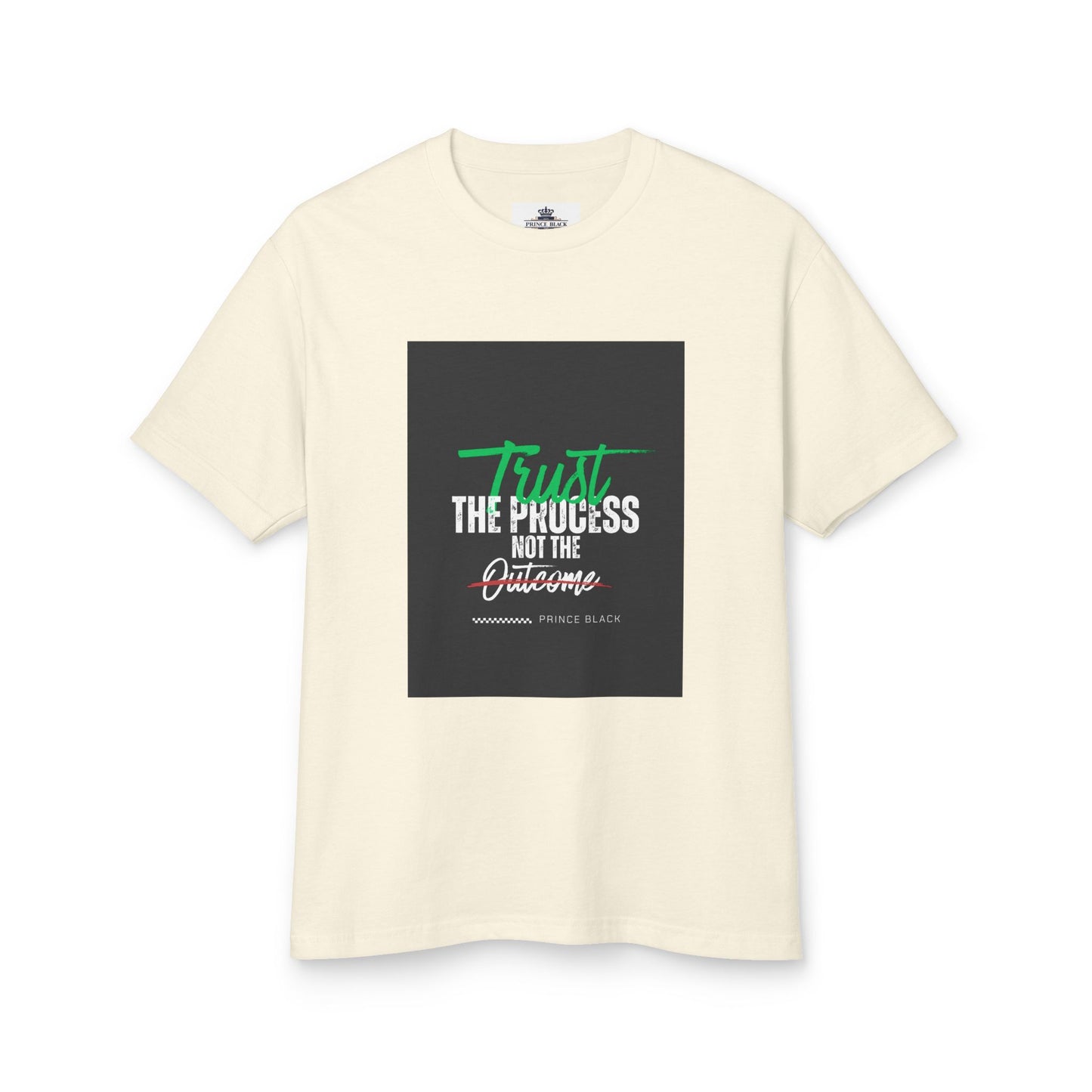 Motivational Unisex Heavyweight Cotton Tee - 'Trust the Process' & 'Sunshine Mixed' Design