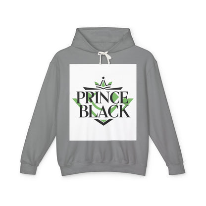 Lightweight Hooded Sweatshirt - 'Prince Black' Graphic Design
