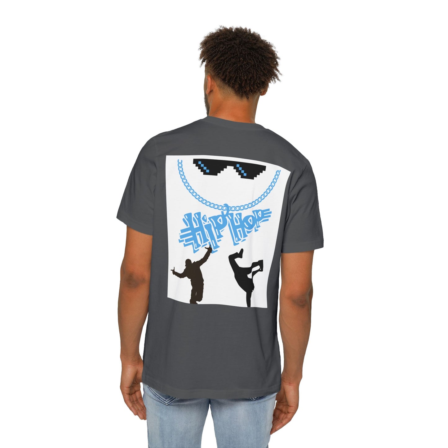 Retro Hip Hop Graphic T-Shirt - USA-Made Unisex Tee