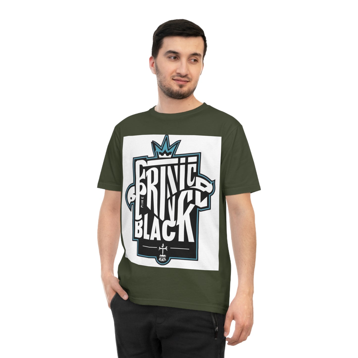 Unisex Classic Jersey T-shirt - "Prince in Black" Graphic Tee 