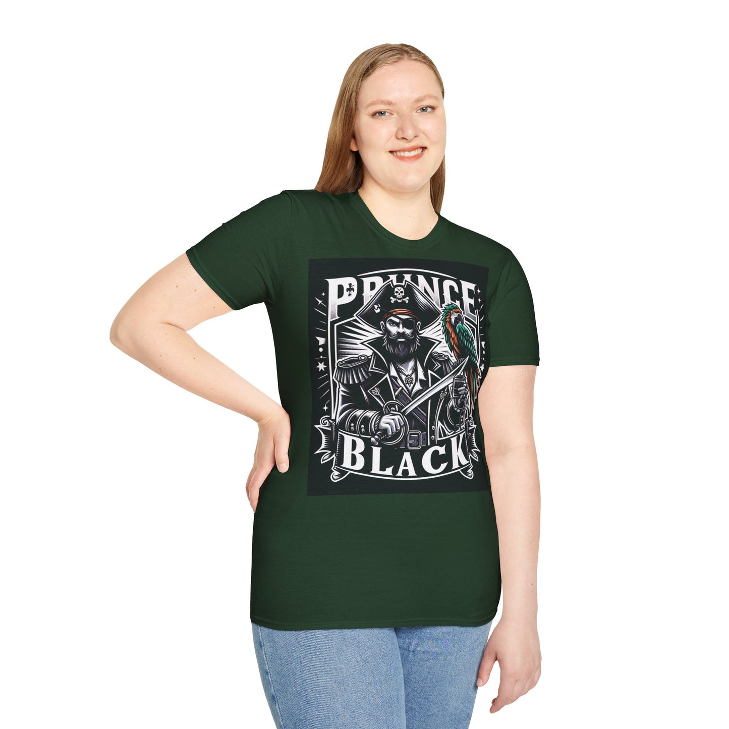 Pirate-Inspired Unisex Softstyle T-Shirt - Perfect for Adventure Lovers