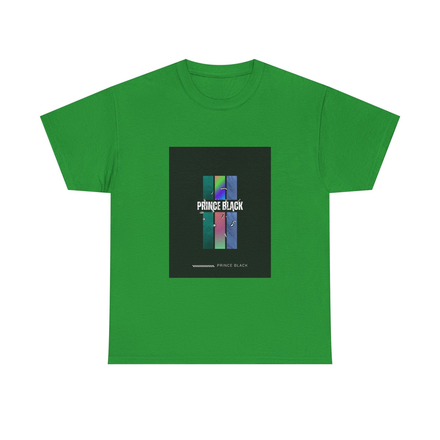 Heavy Cotton Tee - Vibrant 'PRINCE BLACK' Graphic Tee for Music Lovers