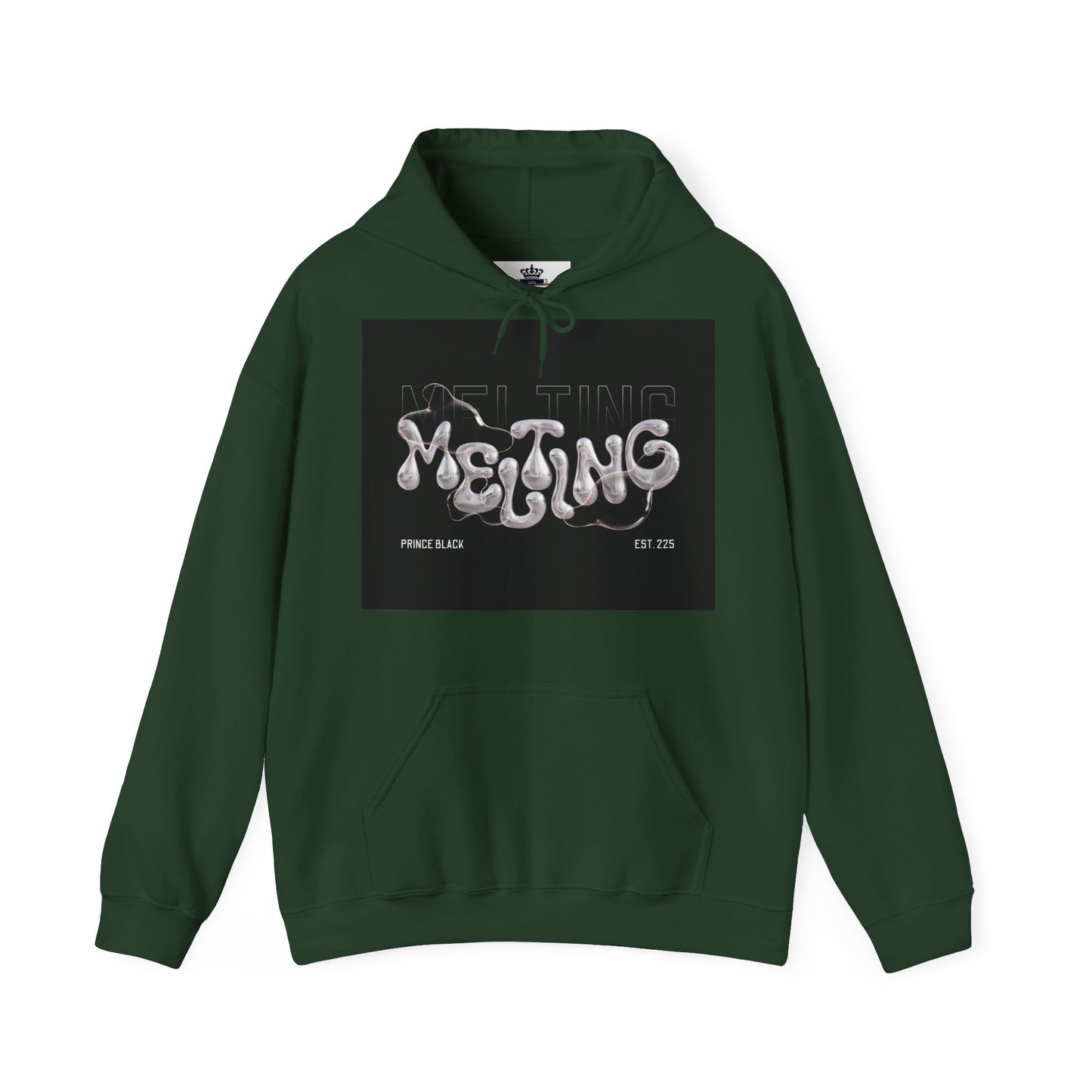 Melting Graphic Unisex Hoodie - Cozy Streetwear Essential