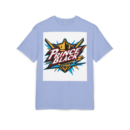 Unisex Oversized Tee - Energetic 'Prince Black' Graphic - Casual Streetwear 