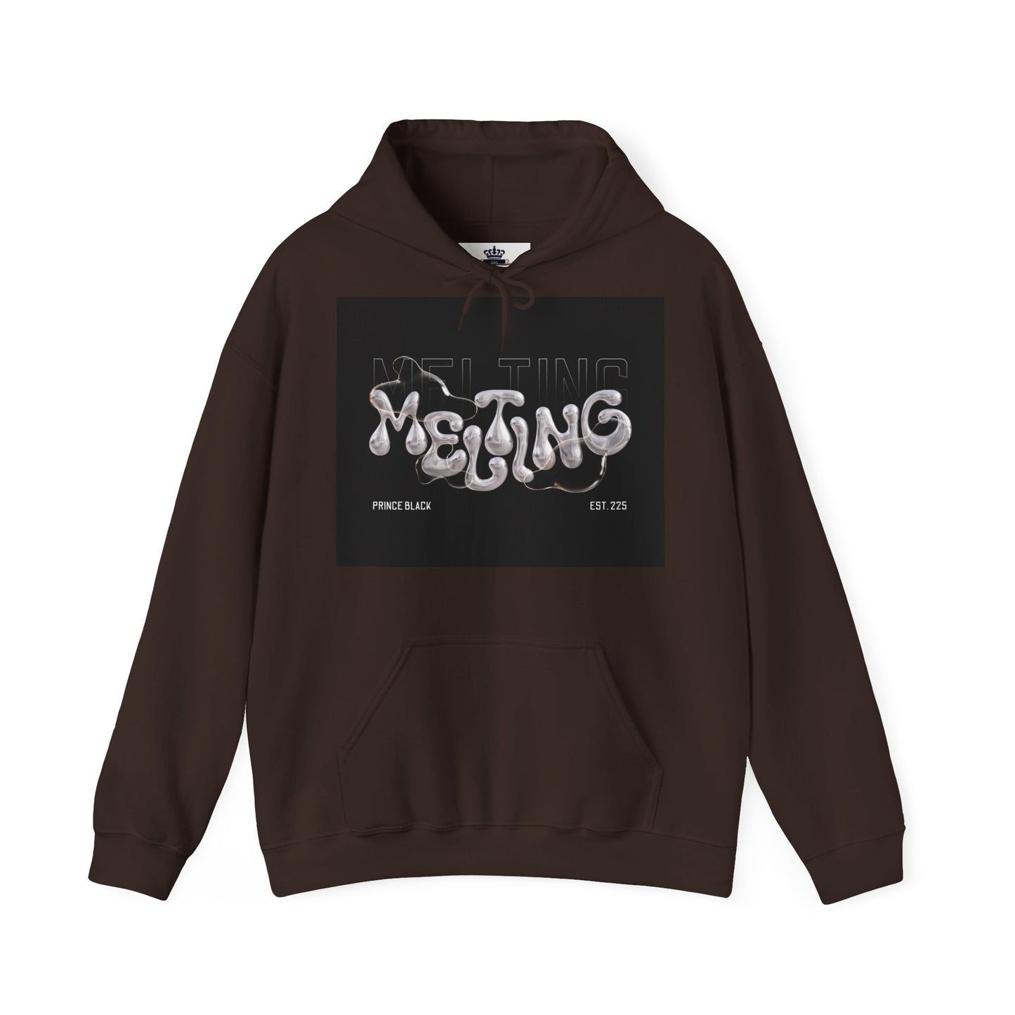 Melting Graphic Unisex Hoodie - Cozy Streetwear Essential