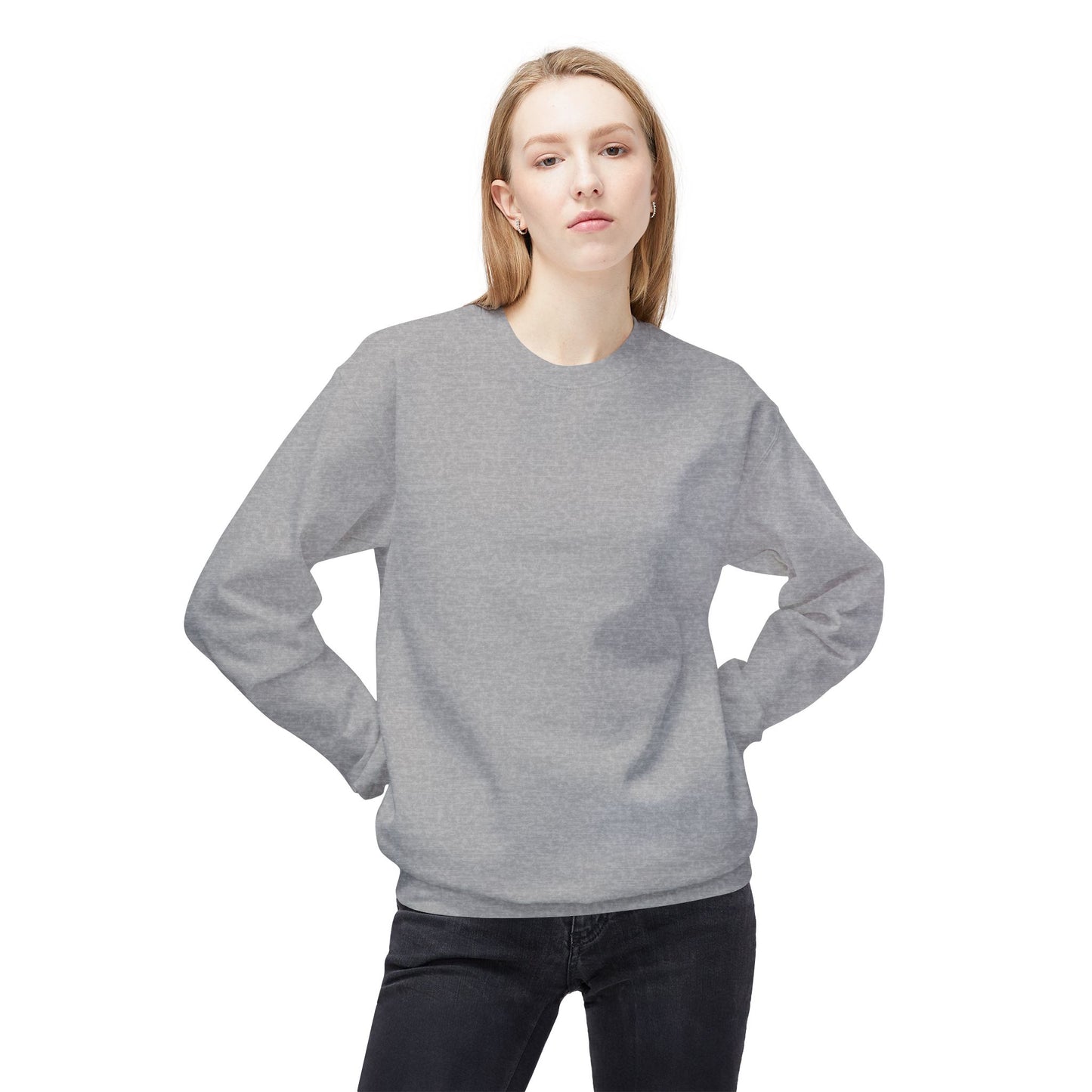 Everything Will Be OK Crewneck Sweatshirt - Unisex Midweight Fleece for Comfort and Style