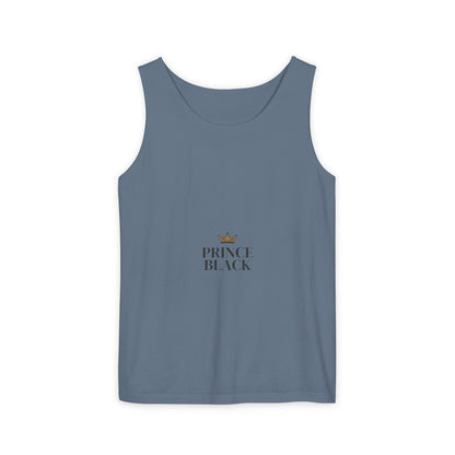 Stylish Unisex Tank Top - 'Prince Black' Design
