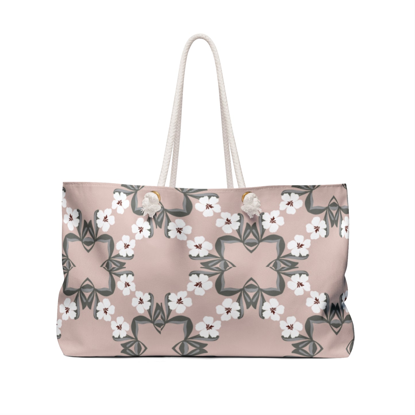 Floral Pattern Weekender Bag - Perfect for Travel & Getaways