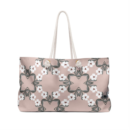 Floral Pattern Weekender Bag - Perfect for Travel & Getaways