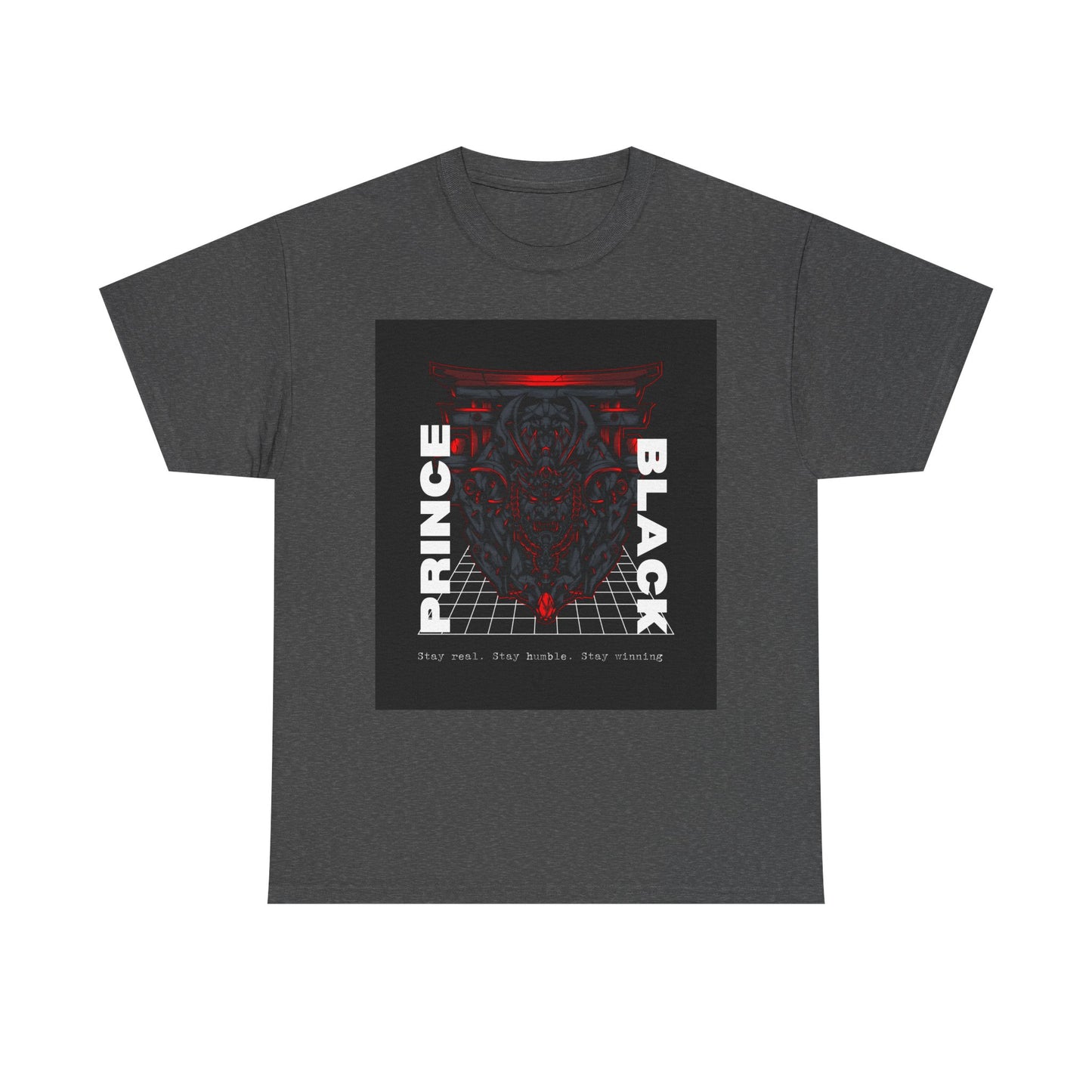 Heavy Cotton Tee - Stay Real Stay Humble Graphic Shirt