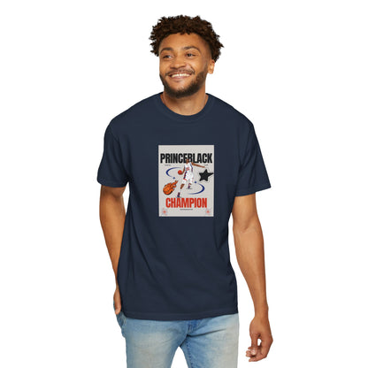 Vintage Champion Graphic T-Shirt - Unisex Garment-Dyed Tee