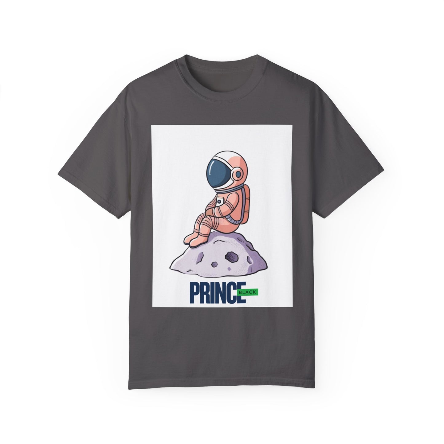 Cosmic Adventure T-shirt - Unisex Garment-Dyed Tee with Astronaut Design