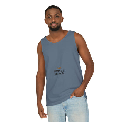 Stylish Unisex Tank Top - 'Prince Black' Design