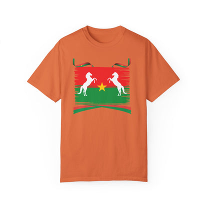 Burkina Faso T-Shirt with Cameroonian Flag Design – Celebrate Your Heritage!