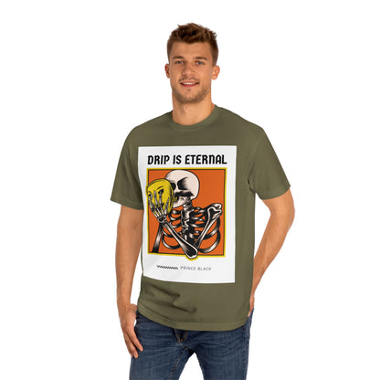 Skeleton Drip Is Eternal Unisex Classic Tee - Trendy Graphic Tee for Casual Style