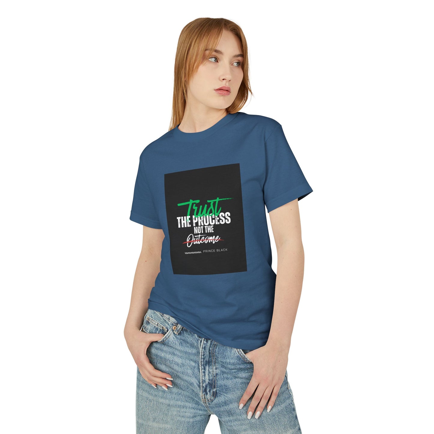 Motivational Unisex Heavyweight Cotton Tee - 'Trust the Process' & 'Sunshine Mixed' Design