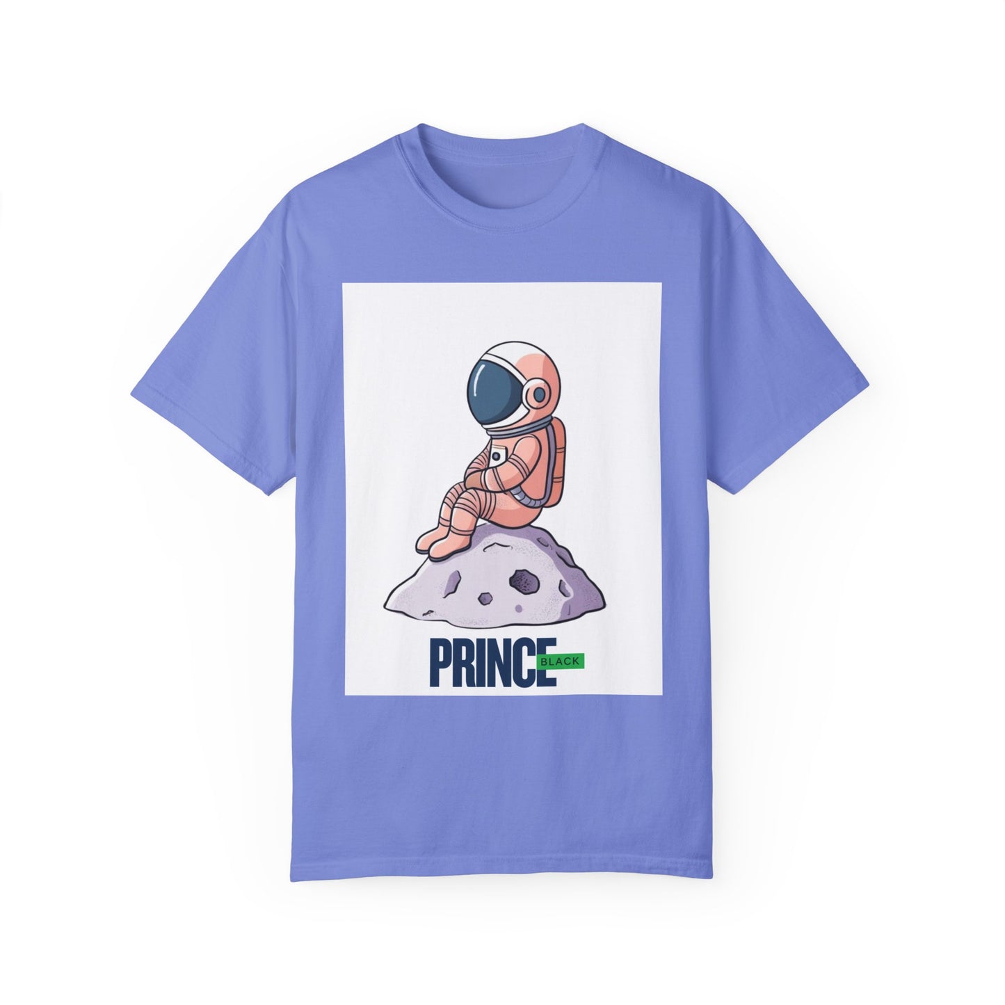 Cosmic Adventure T-shirt - Unisex Garment-Dyed Tee with Astronaut Design
