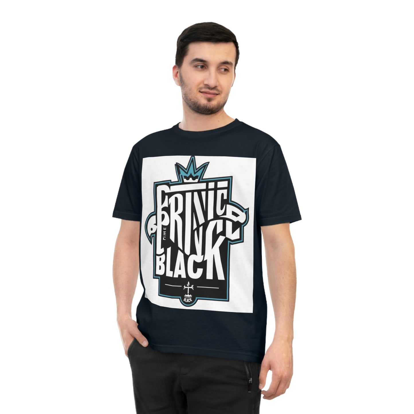 Unisex Classic Jersey T-shirt - "Prince in Black" Graphic Tee 
